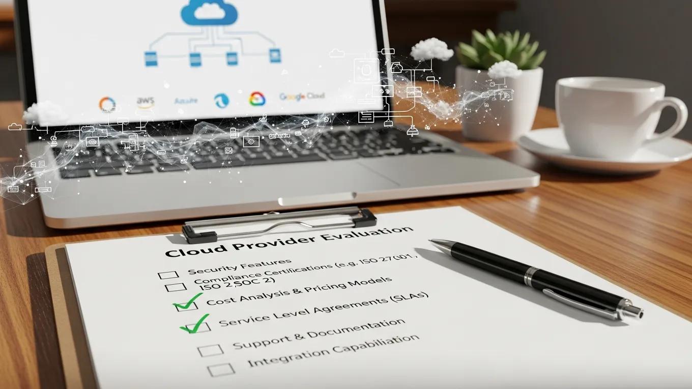 Checklist for evaluating cloud providers in a modern workspace
