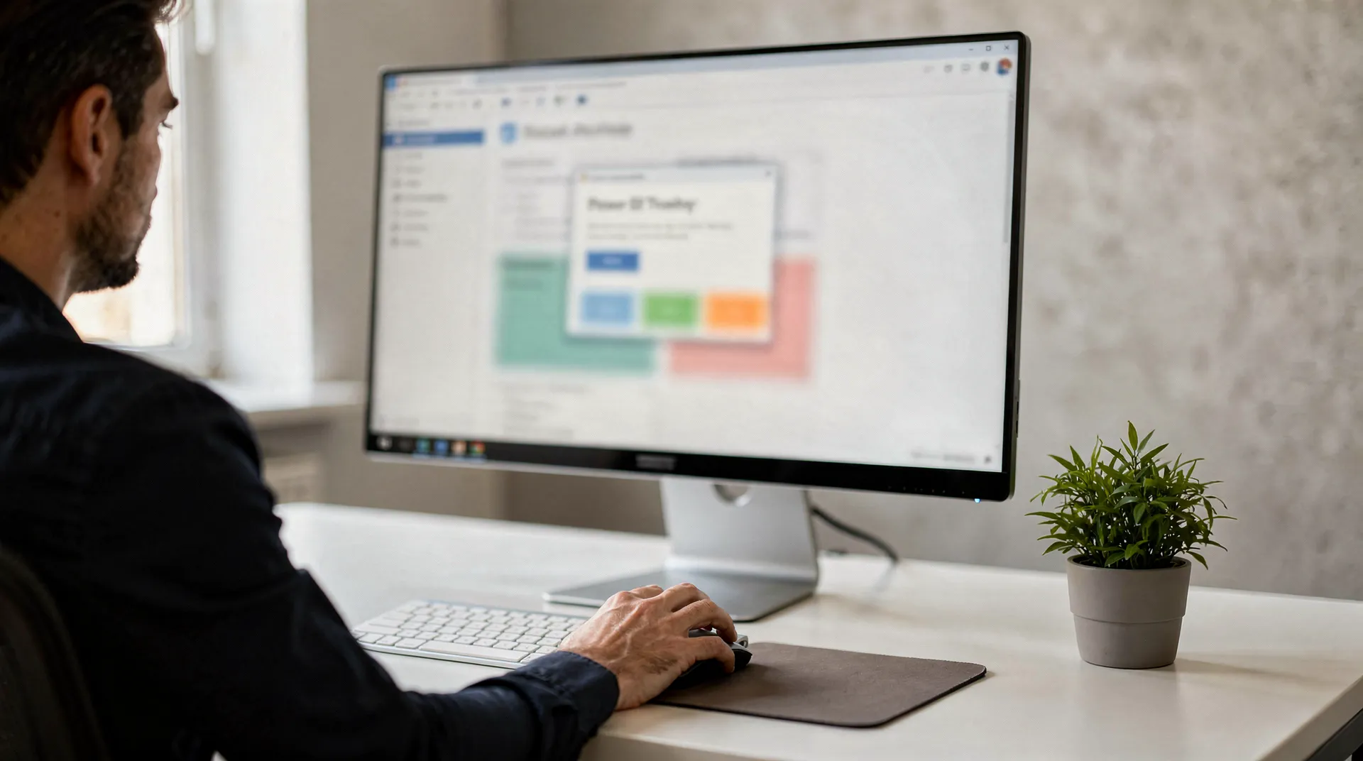 Power BI Desktop can be downloaded and installed on a Windows machine as a free